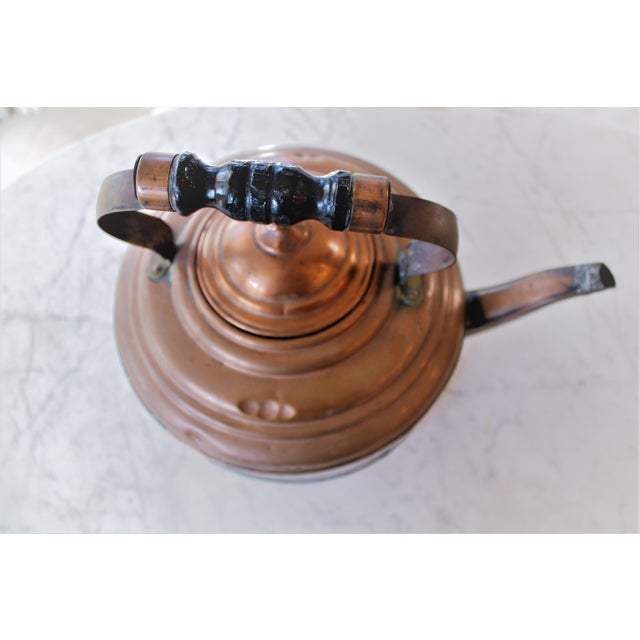 Antique European Copper Coffee Kettle Chairish