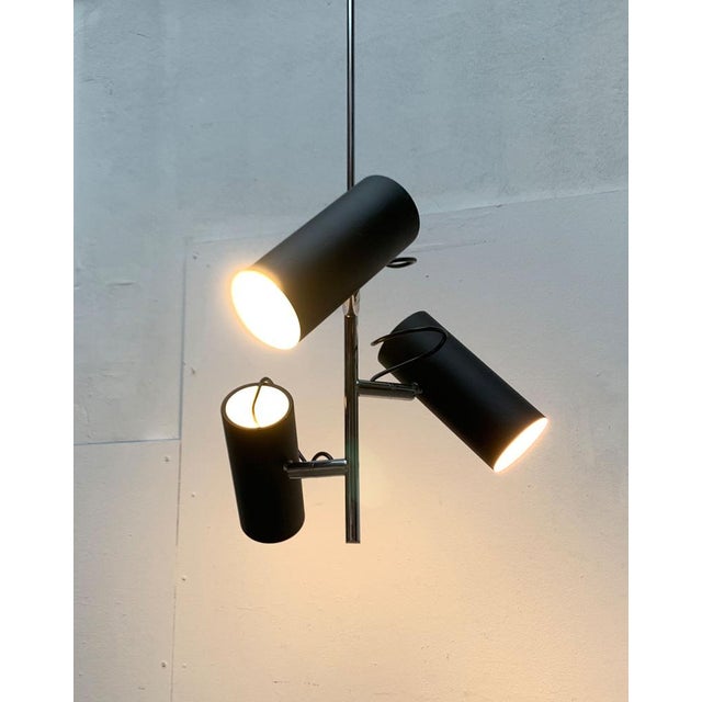 Mid-Century French Minimalist Pendant Lamp, 1960s For Sale - Image 4 of 18