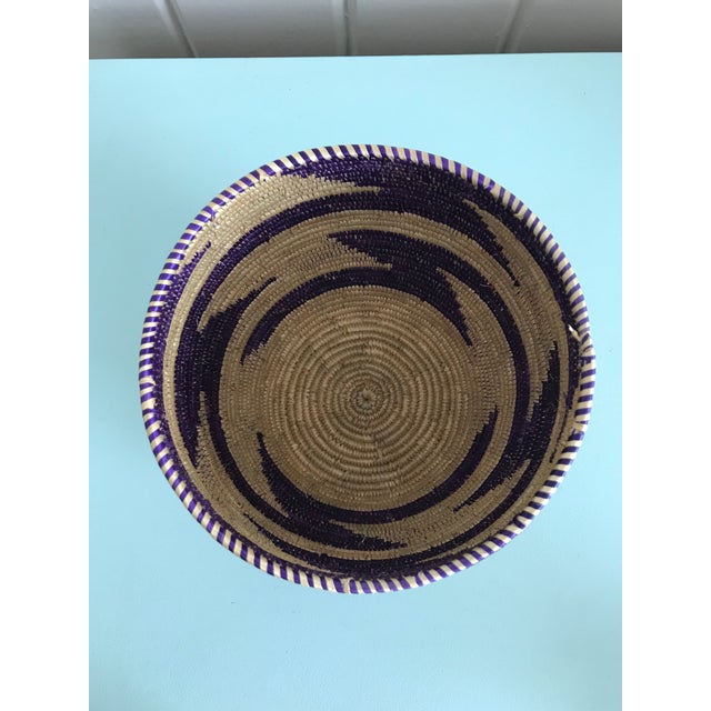 Textile 1980s African Lidded Basket For Sale - Image 7 of 11