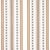 Sample- Schumacher Dakota Stripe Fabric in Neutral For Sale