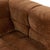 2020s Milk Chocolate Velvet Tufted Sofa For Sale - Image 5 of 7