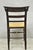 Antique Colonial Red Hand Painted Harvest Hitchcock Rush Seat Side Chair For Sale - Image 14 of 18