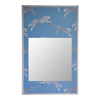 Scalamandre for vanCollier Albers Mirror For Sale