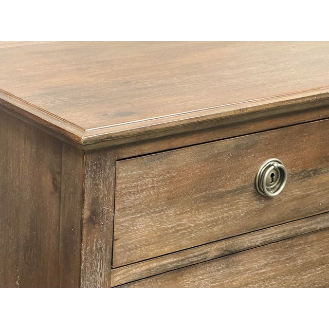Restoration Hardware Maison Dresser, Antiqued Coffee For Sale - Image 10 of 12