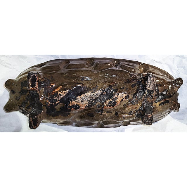 1900s French Terracotta Bread Mold Form For Sale In West Palm - Image 6 of 6