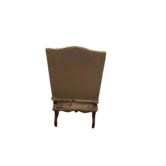 Late 19th Century French Walnut Louis XIII Style Armchair For Sale - Image 9 of 12