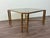 1970s Vintage Hollywood Regency Style Brass and Smoked Glass Coffee Table, 1970s For Sale - Image 5 of 17