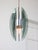 Silver Italian Space Age Acrylic Glass Pendant Lamp, 1970s For Sale - Image 8 of 16