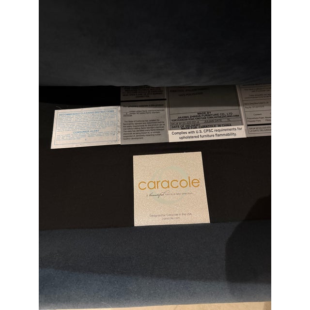 Caracole Caracole Expressions Swivel Chair & 1/2 London Fog For Sale - Image 4 of 4