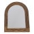 Vintage Bamboo Pencil Reed Mirror For Sale