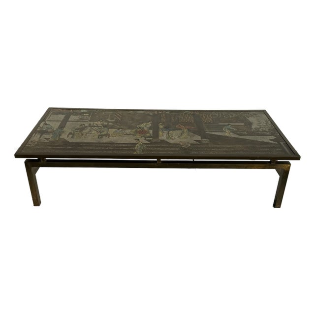 1960s Philip and Kelvin LaVerne “Chin Ying” Coffee Table / Desk For Sale
