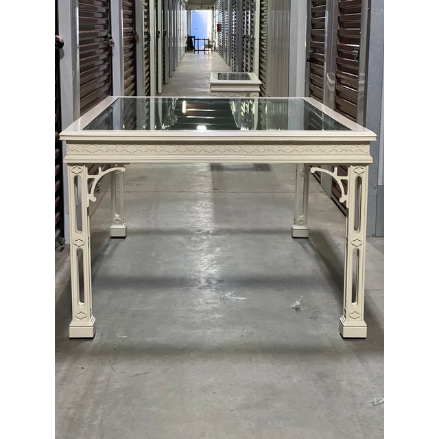 Palm Beach Chinese Chippendale/Pagoda Dining Set For Sale - Image 17 of 18