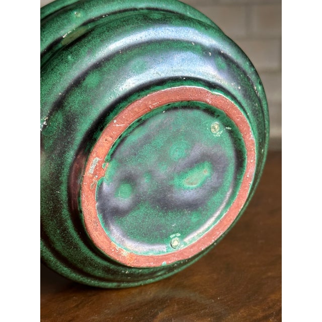 Ceramic 1940s Large Swedish Vase by Upsala Ekeby, Unmarked For Sale - Image 7 of 7