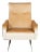 Velvet Retro Mid Century Accent Chair in Camel For Sale