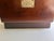 Brown Mid 20th Century Vitrolite Lined Lidded Humidor For Sale - Image 8 of 18