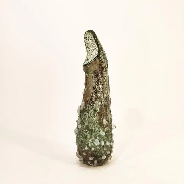 Murano Crystal Vase by Salviati, 1960s For Sale - Image 10 of 10