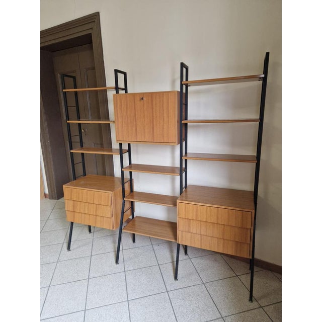 Vintage Formica Modular Bookcase, 1960s For Sale - Image 14 of 18