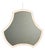 Vintage Lacquered Wood and Glass Mirror, Italy, 1970s For Sale