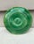 French 19th Century Green & Yellow Majolica Oyster Plate For Sale - Image 3 of 3
