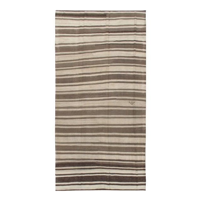 Vintage Turkish Kilim Runner Rug , 5'1 X 10'4 For Sale