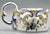 White Vintage French 'Go to Bed' Candle Holder For Sale - Image 8 of 11