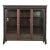 R. J. Horner Style American Empire Carved Mahogany Triple Bookcase With Lion Paw Feet, Circa 1890s For Sale