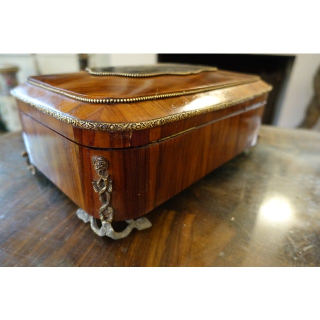 Large 19th Century Jewelry Box For Sale - Image 6 of 8