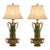 19th Century Art Nouveau Majolica Lamps - Pair For Sale