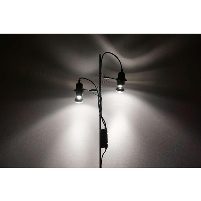 Postmodern Double Spotlight Floor Lamp by Guzzini for Meblo, 1980s. For Sale - Image 9 of 10