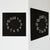 "Mocap" (Black White) Illusionistic Wall Clock / Wall-Sculpture For Sale - Image 9 of 9