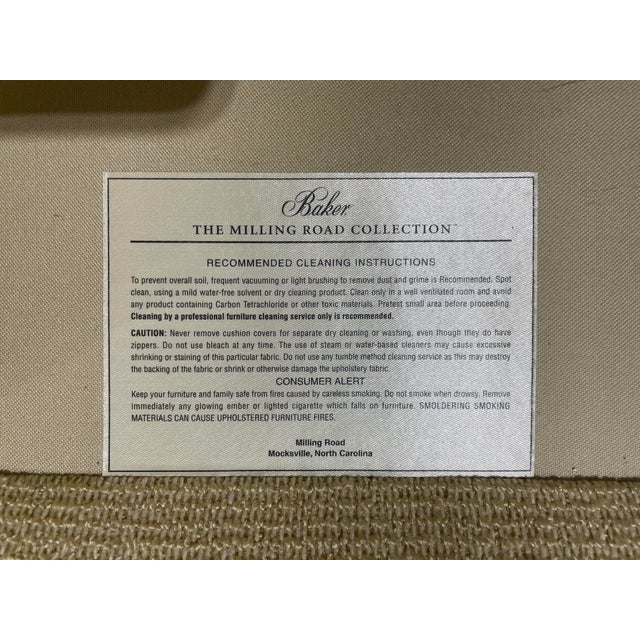 2010s Baker Furniture Down Filled Club Chair For Sale - Image 5 of 5