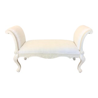 1980s Vintage French Provencal Bench For Sale