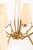 Brass and Fabric Chandelier by Hans Bergström for Asea, 1950s For Sale - Image 6 of 14