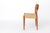 Vintage Danish Dining Chairs by Arne Hovmand-Olsen for Mogens Kold, 1960s, Set of 6 For Sale - Image 4 of 10