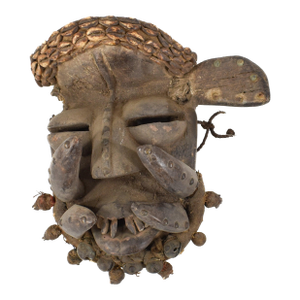 Early 20th Century Dan, Wee, Kran, Guerre Guere Mask