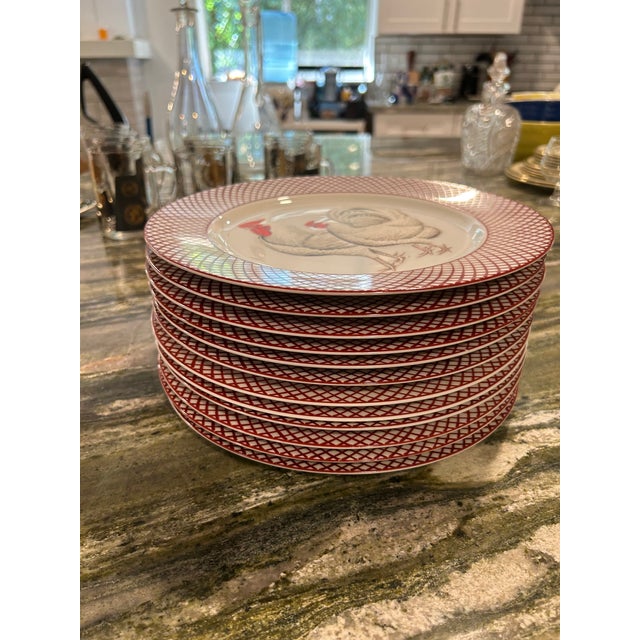 I love this set of rooster plates! There are 4 different and unique rooster designs that are beautifully executed. The...