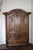Wardrobe made of solid oak carved with a floral motif. The upper cornice is typically Baroque with rich profiling. The...