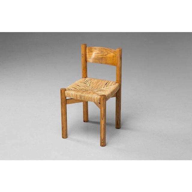 Meribel Chair by Charlotte Perriand, France, 1950s For Sale - Image 6 of 18