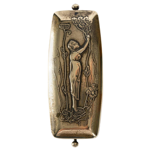 Art Nouveau Style Bronze Сrumb Сatcher