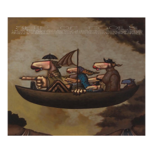 Markus Pierson "Ship of Fools" Hand Signed Limited Ed. Serigraph on Canvas