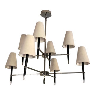 Jonathan Adler Ventana Two Tier Chandelier For Sale
