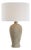 Torres Textured Ceramic Table Lamp For Sale