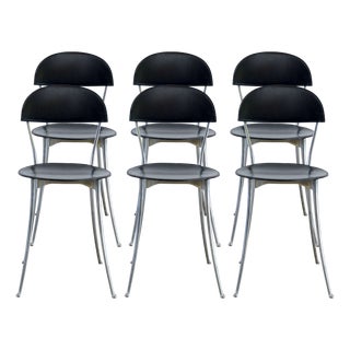 Tonietta Chairs by Enzo Mari for from Zanotta, 1990s, Set of 6 For Sale