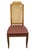 Italian Drexel Heritage Solid Pecan Italian Style Cane Back Dining Side Chair For Sale - Image 3 of 10