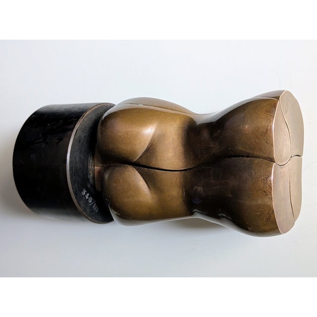 Miguel Berrocal, Torsos, Bronze Sculptures, 1987, Set of 2 For Sale - Image 13 of 17