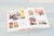 Sky Blue Vintage Panelled Kilim Wool Rug With Stripes in Beige by Rug & Kilim, 1950-1959 For Sale - Image 8 of 9