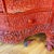 1850 Anglo Indian Sideboard or Dry Bar Cabinet Painted Cinnabar Red For Sale - Image 12 of 12