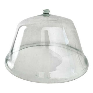 Antique French Glass Cloche For Sale