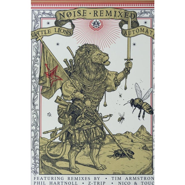 Contemporary Ravi Zupa, Noise Remixed, Lithograph For Sale - Image 3 of 8
