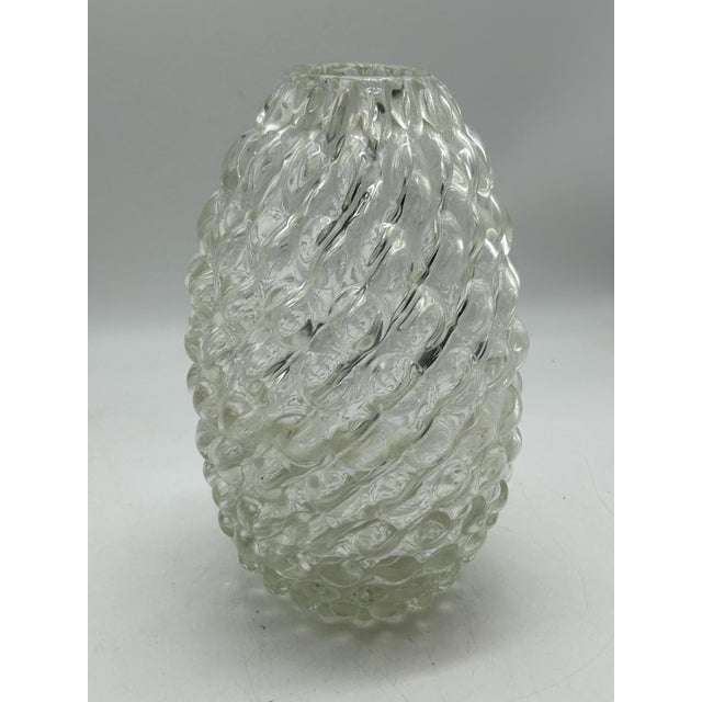 Vintage Vase by Flavio Poli for Seguso Vetri d'Arte, 1950s For Sale - Image 3 of 9